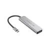 Conceptronic DONN02G nešiojamojo kompiuterio dokas / prievadų replikatorius USB 3.2 Gen 1 (3.1 Gen 1) Type-C aliuminis