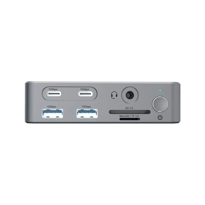 Docking stotelė Conceptronic DONN25G 15-in-1 USB 3.2 Gen 2 DisplayLink, 4K@60Hz, 100W PD
