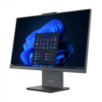 Lenovo ThinkCentre neo 50a 27 Gen 5 All-in-One kompiuteris, 27 colių Full HD IPS, Intel Core i5-13420H, 16 GB DDR5, 512 GB SSD, Windows 11 Pro, pilka