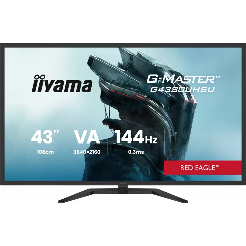 Monitorius iiyama G-MASTER G4380UHSU-B2 108 cm (42,5 colio) 4K Ultra HD LED juodas