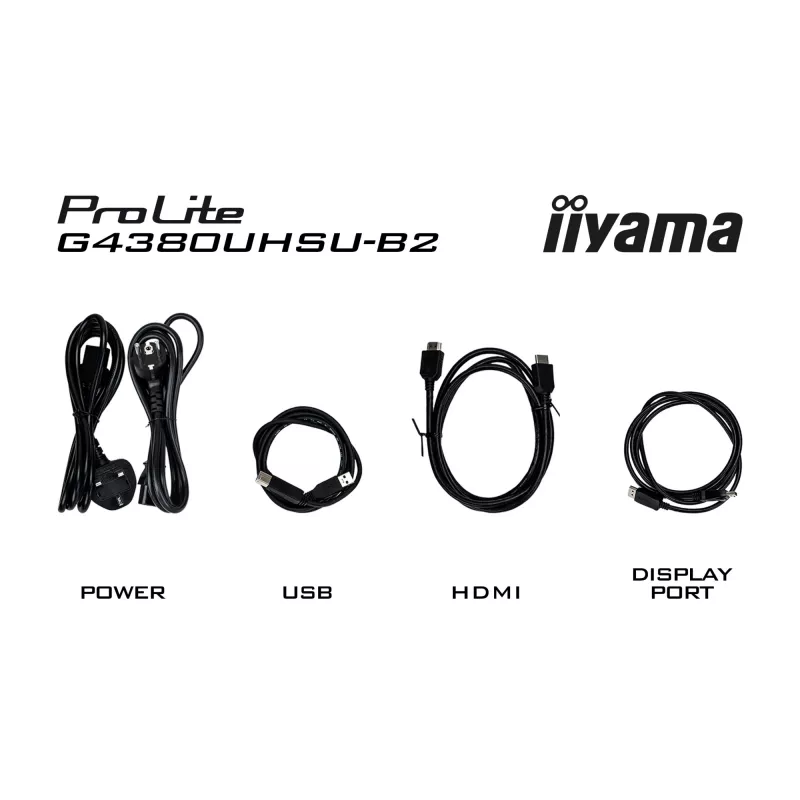 Monitorius iiyama G-MASTER G4380UHSU-B2 108 cm (42,5 colio) 4K Ultra HD LED juodas