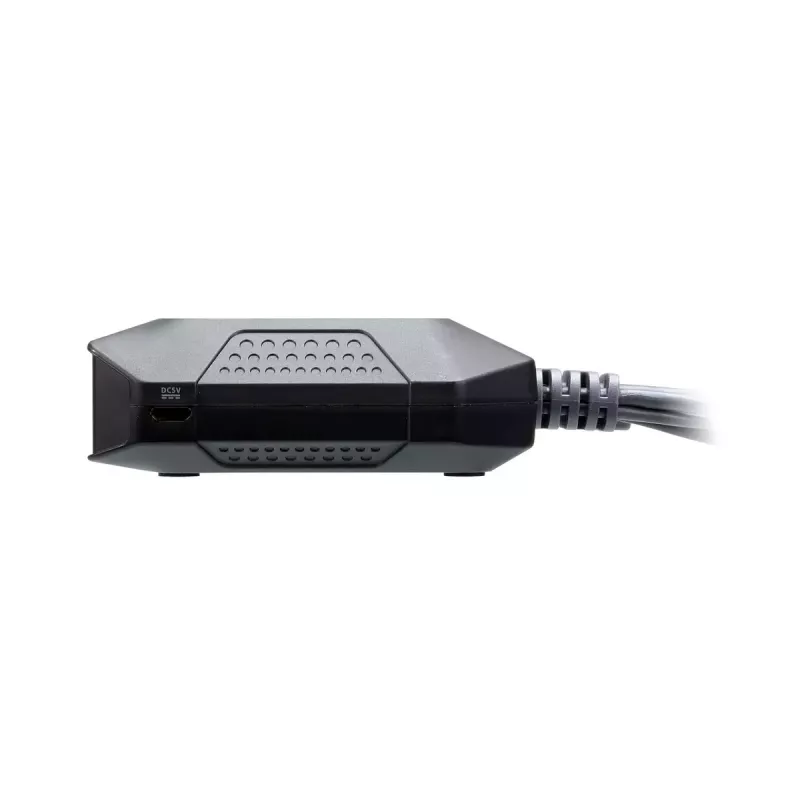 ATEN CS22H 2-portų USB 4K HDMI KVM jungiklis su nuotoliniu prievado parinkikliu