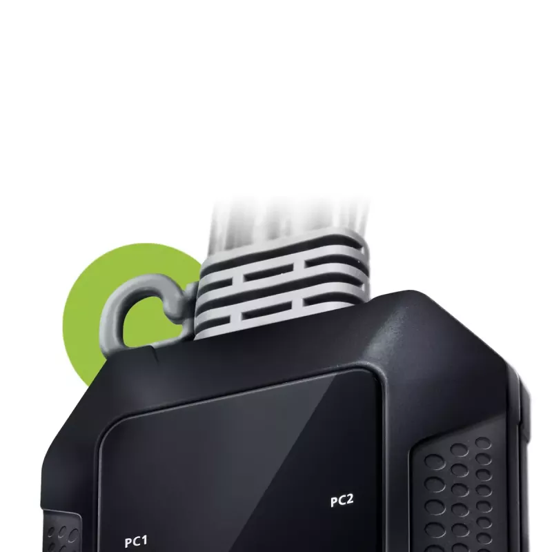 ATEN CS22H 2-portų USB 4K HDMI KVM jungiklis su nuotoliniu prievado parinkikliu