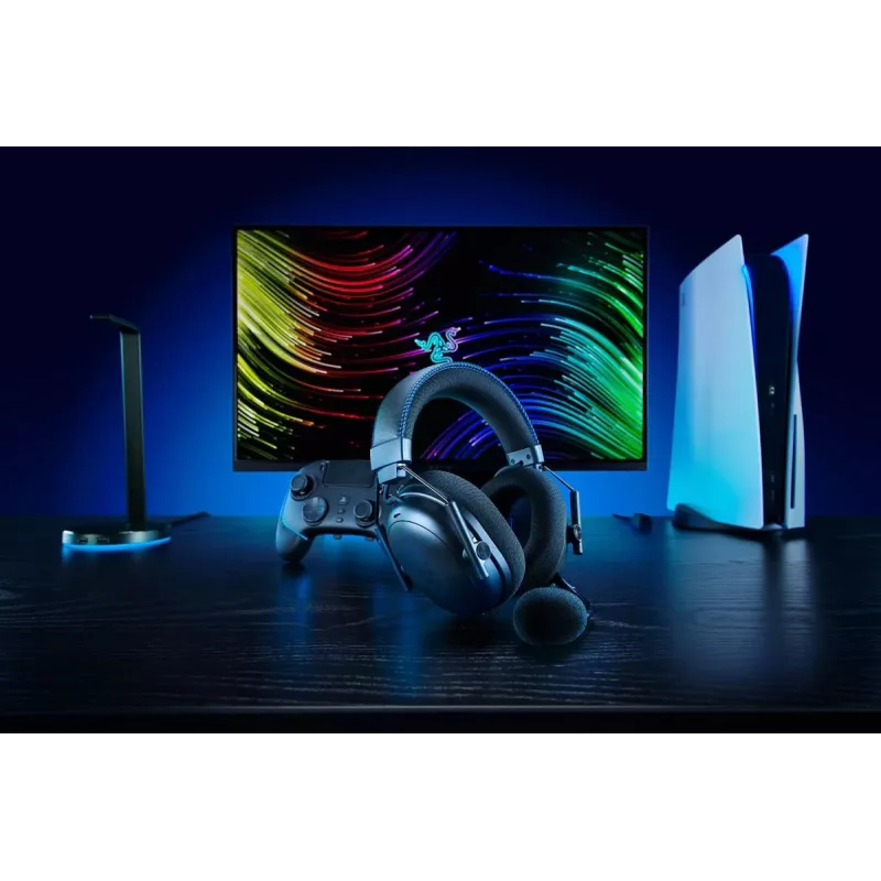 RAZER Blackshark V3 Pro belaidės ausinės su ANC, PlayStation