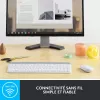 LOGITECH MK470 belaidis klaviatūros ir pelės rinkinys – Offwhite – AZERTY prancūzų