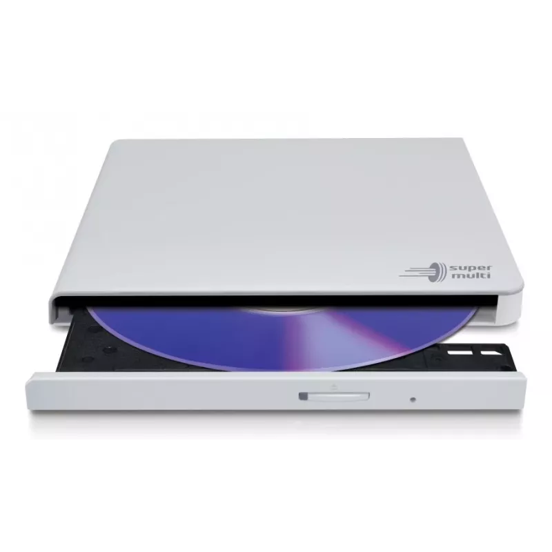 HITACHI-LG DATA STORAGE Slim Portable DVD-rašytojas GP57EB40 USB 2.0 Baltas