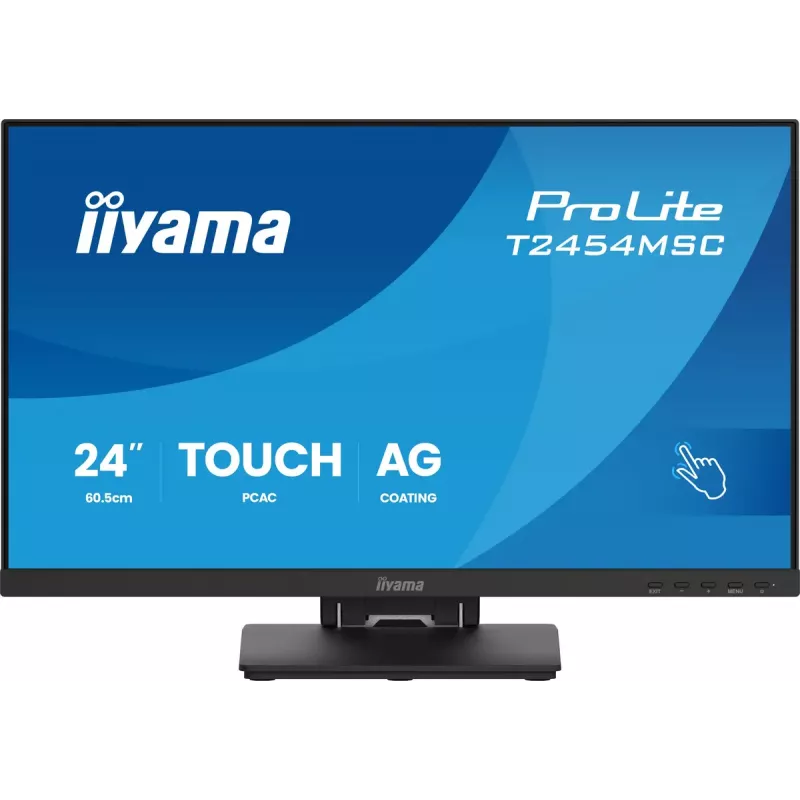 Monitorius iiyama ProLite T2454MSC-B3AG 23,8 colių Full HD LED liečiamas ekranas