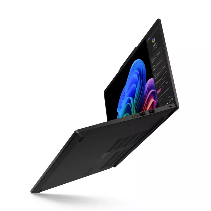 Nešiojamas kompiuteris Lenovo ThinkPad T14s Gen 6 (Snapdragon) Copilot+ PC X1E-78-100 35,6 cm (14 colių) WUXGA 32 GB LPDDR5x-SDRAM 1 TB SSD Wi-Fi 7 (802.11be) Windows 11 Pro
