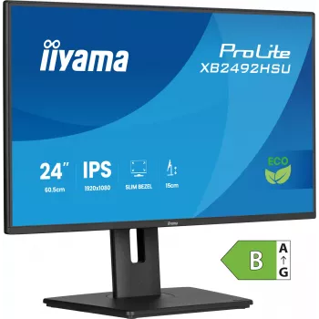 Monitorius iiyama ProLite XB2492HSU-B1 60,5 cm (23,8 colio) Full HD LED juodas