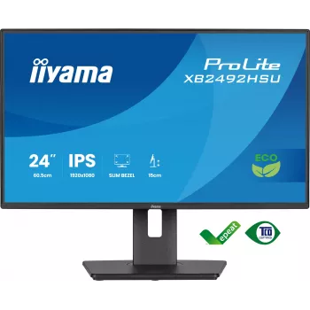 Monitorius iiyama ProLite XB2492HSU-B1 60,5 cm (23,8 colio) Full HD LED juodas
