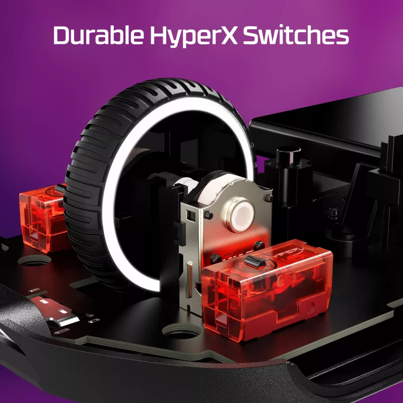 HyperX Pulsefire Haste 2 - Belaidė žaidimų pelė (balta)