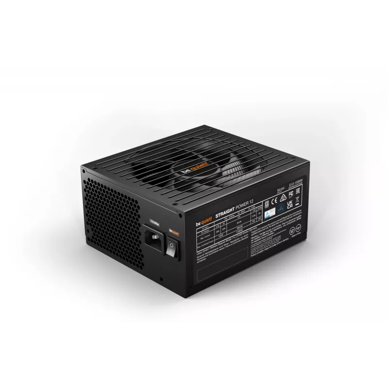 be quiet! BN338 maitinimo blokas 1000 W 20+4 pin ATX ATX Juoda