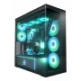 Korpusas ARCTIC Xtender VG (Mirror Black) Premium E-ATX su vertikaliu GPU montavimu