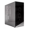 Korpusas ARCTIC Xtender VG (Mirror Black) Premium E-ATX su vertikaliu GPU montavimu