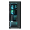 Korpusas ARCTIC Xtender VG (Mirror Black) Premium E-ATX su vertikaliu GPU montavimu