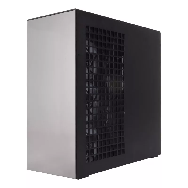 Korpusas ARCTIC Xtender VG (Mirror Black) Premium E-ATX su vertikaliu GPU montavimu