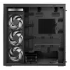 Korpusas ARCTIC Xtender VG (Mirror Black) Premium E-ATX su vertikaliu GPU montavimu