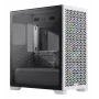Kompiuterio korpusas Cooler Master Elite 302 White mATX su 3x 120 mm ARGB ventiliatoriais