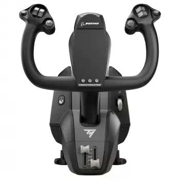 Thrustmaster TCA Yoke Pack Boeing Edition, juodas, pilkas, USB kovos vairalazdė, skirta PC, Xbox, Xbox One, Xbox One S, Xbox One X, Xbox Series S, Xbox Series X
