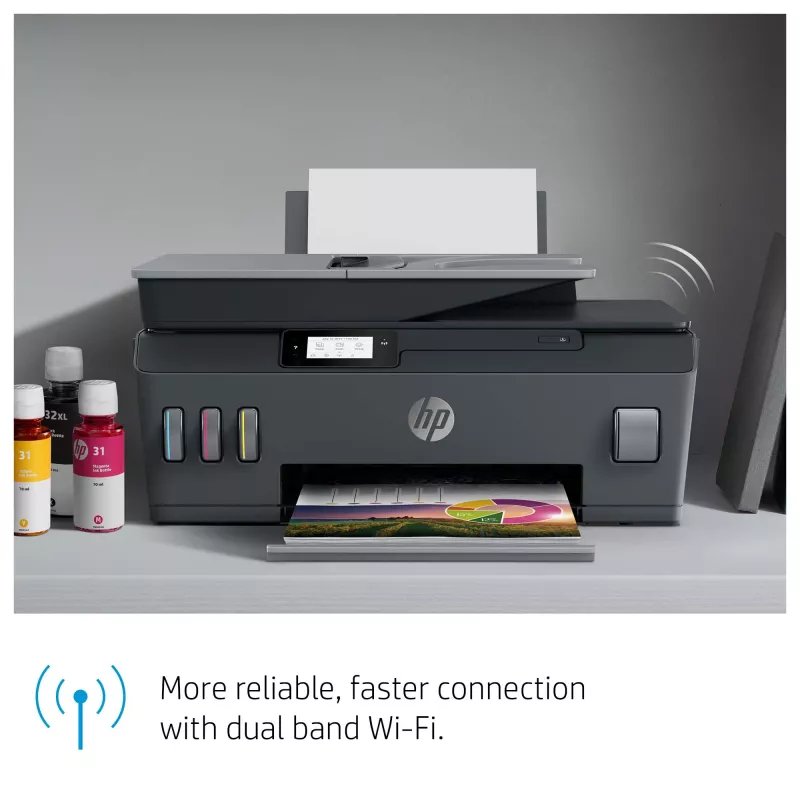 HP Smart Tank Plus 655 belaidis spausdintuvas, kopijavimo aparatas, skaitytuvas, daugiafunkcis, spalvotas
