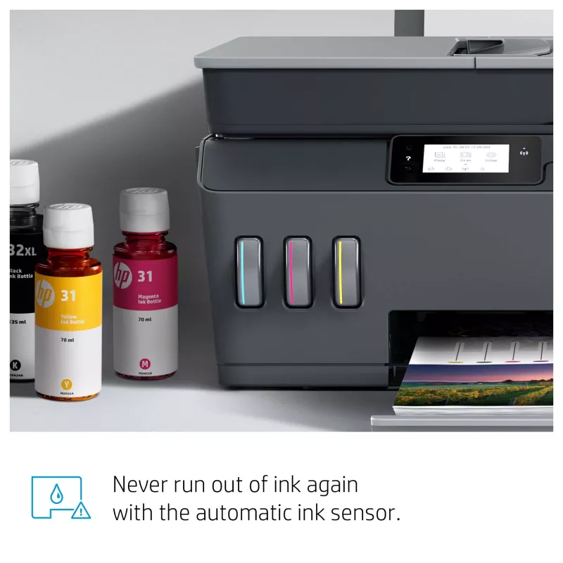 HP Smart Tank Plus 655 belaidis spausdintuvas, kopijavimo aparatas, skaitytuvas, daugiafunkcis, spalvotas