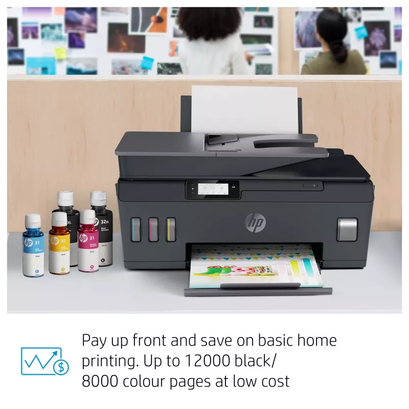 HP Smart Tank Plus 655 belaidis spausdintuvas, kopijavimo aparatas, skaitytuvas, daugiafunkcis, spalvotas