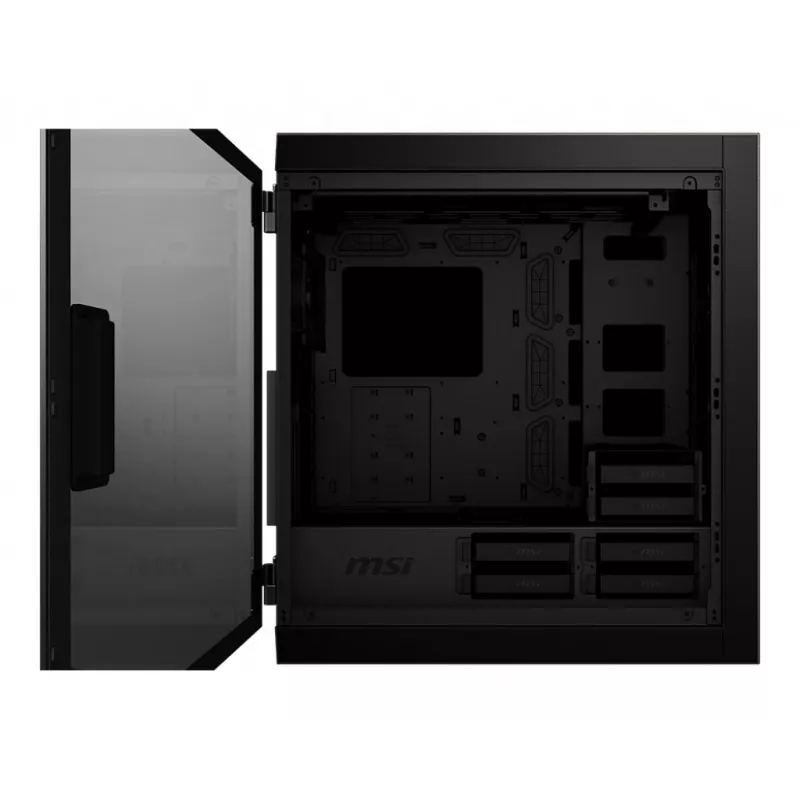 MSI MPG SEKIRA 500G Midi bokštas žaidimų kompiuterio korpusas juodas