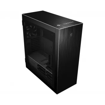 MSI MPG SEKIRA 500P Full Tower žaidimų kompiuterio korpusas 'Juodas, 4x 120mm PWM ventiliatoriai, USB Type-C, grūdintas stiklas, E-ATX, ATX, mATX, mini-ITX'