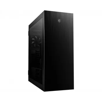 MSI MPG SEKIRA 500P Full Tower žaidimų kompiuterio korpusas 'Juodas, 4x 120mm PWM ventiliatoriai, USB Type-C, grūdintas stiklas, E-ATX, ATX, mATX, mini-ITX'