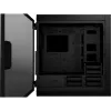 MSI MPG SEKIRA 500P Full Tower žaidimų kompiuterio korpusas 'Juodas, 4x 120mm PWM ventiliatoriai, USB Type-C, grūdintas stiklas, E-ATX, ATX, mATX, mini-ITX'