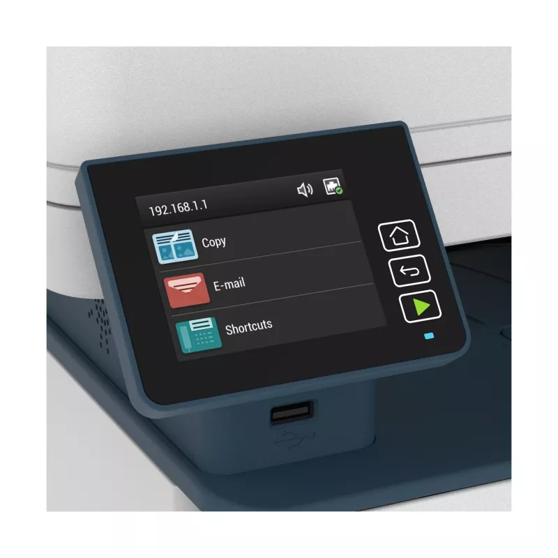 Xerox B235 daugiafunkcis spausdintuvas A4, 34 ppm, belaidis, dvipusis, kopijavimas/spausdinimas/nuskaitymas/faksas, PS3, PCL5e/6, ADF, 2 padėklai, 251 lapas