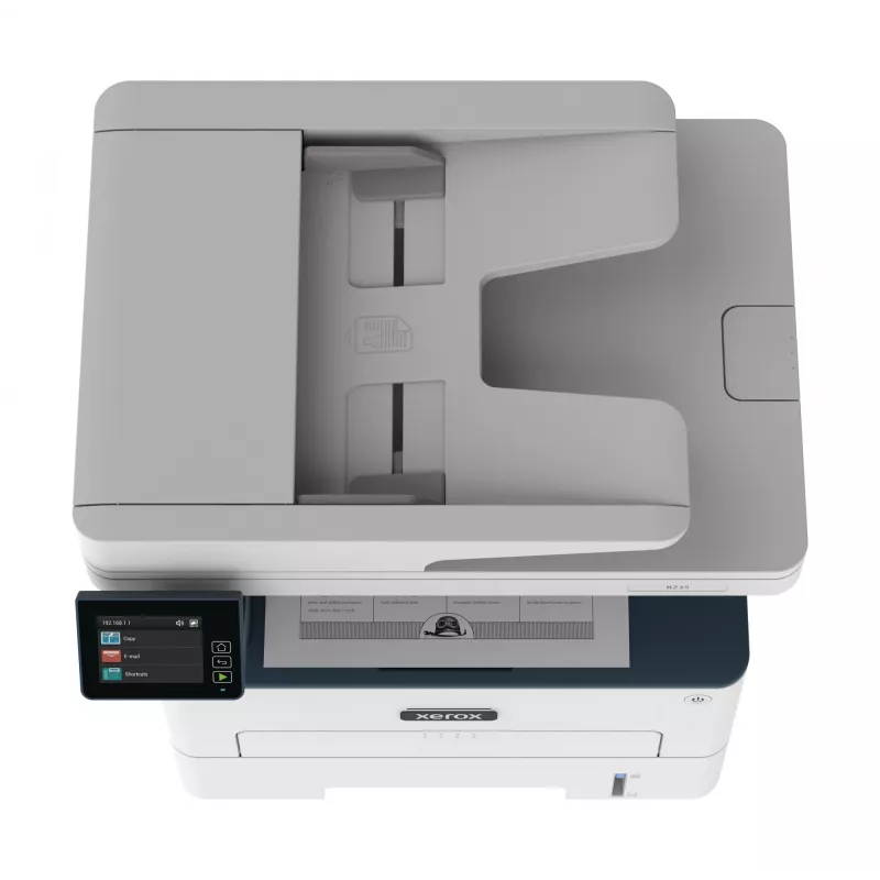 Xerox B235 daugiafunkcis spausdintuvas A4, 34 ppm, belaidis, dvipusis, kopijavimas/spausdinimas/nuskaitymas/faksas, PS3, PCL5e/6, ADF, 2 padėklai, 251 lapas