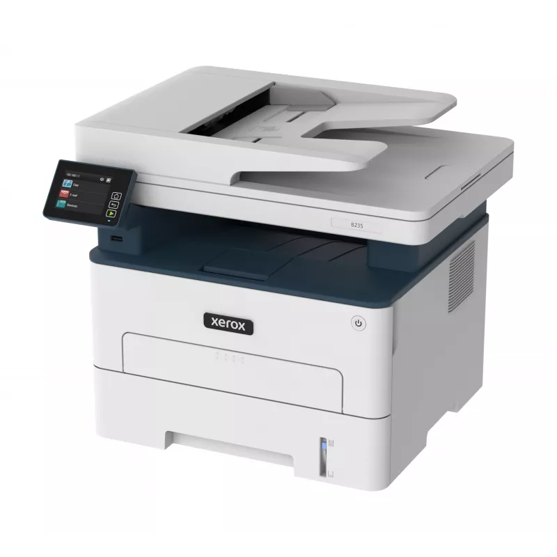 Xerox B235 daugiafunkcis spausdintuvas A4, 34 ppm, belaidis, dvipusis, kopijavimas/spausdinimas/nuskaitymas/faksas, PS3, PCL5e/6, ADF, 2 padėklai, 251 lapas