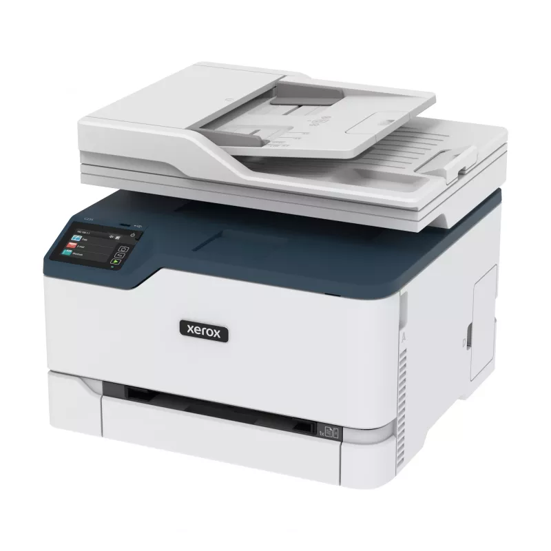 Xerox C235 spalvotas daugiafunkcis įrenginys A4, 22 ppm, belaidis, spausdinimas/kopijavimas/nuskaitymas/faksas, PS3, PCL5e/6, ADF, 2 padėklai, 251 lapas