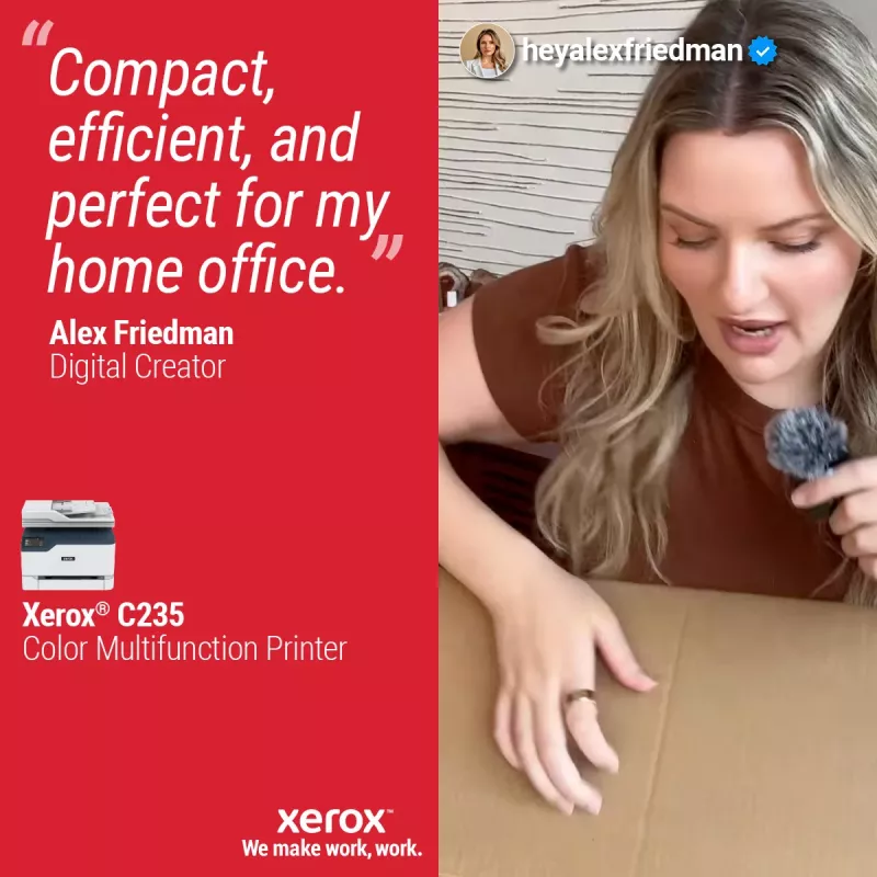 Xerox C235 spalvotas daugiafunkcis įrenginys A4, 22 ppm, belaidis, spausdinimas/kopijavimas/nuskaitymas/faksas, PS3, PCL5e/6, ADF, 2 padėklai, 251 lapas