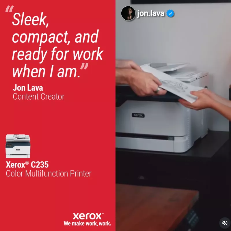 Xerox C235 spalvotas daugiafunkcis įrenginys A4, 22 ppm, belaidis, spausdinimas/kopijavimas/nuskaitymas/faksas, PS3, PCL5e/6, ADF, 2 padėklai, 251 lapas