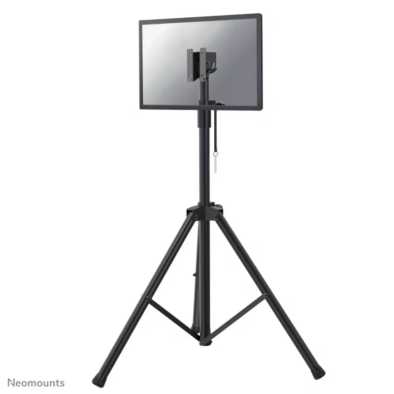 Neomounts NS-FS200BLACK Grindinis stovas 10-32 colių, 15 kg, 75x75 mm, 100x100 mm, 1080-1780 mm
