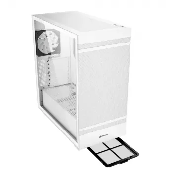 Korpusas PC Sharkoon REBEL C50 RGB Full Tower Baltas