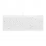 Contour Design Active Key Contour QuickClean medicininė klaviatūra IP68 kompaktiška laida balta DE C7012