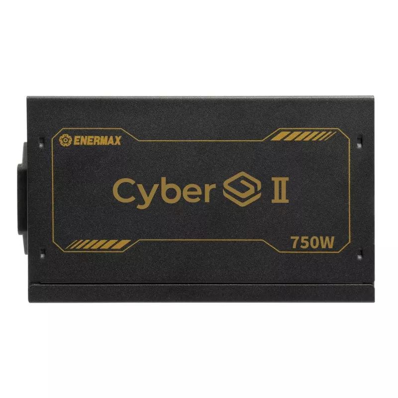 Enermax CyberG II ERV750G-AHG-NAC maitinimo blokas kompiuteriui 750 W, 80 Plus Gold, nemodulinis, ATX, juodos spalvos