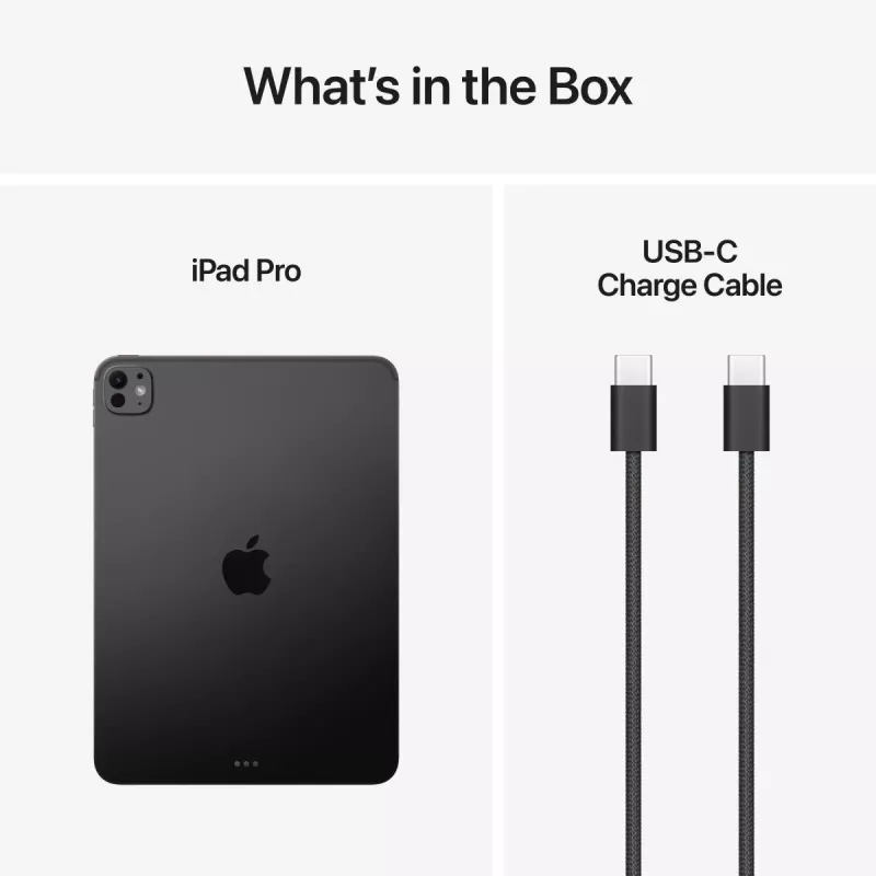 APPLE iPad Pro M5 - 11 colių - Wi-Fi - 512GB - Standartinis stiklas - Kosminė juoda