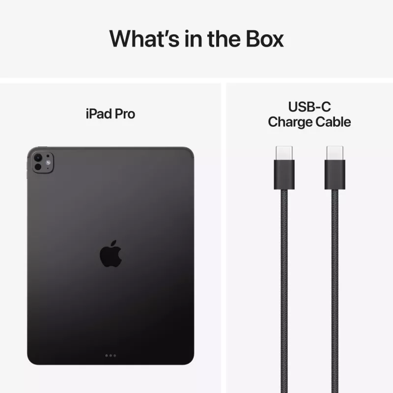 APPLE iPad Pro M5 - 13 colių - Wi-Fi - 256 GB - Standartinis stiklas - Kosminė juoda