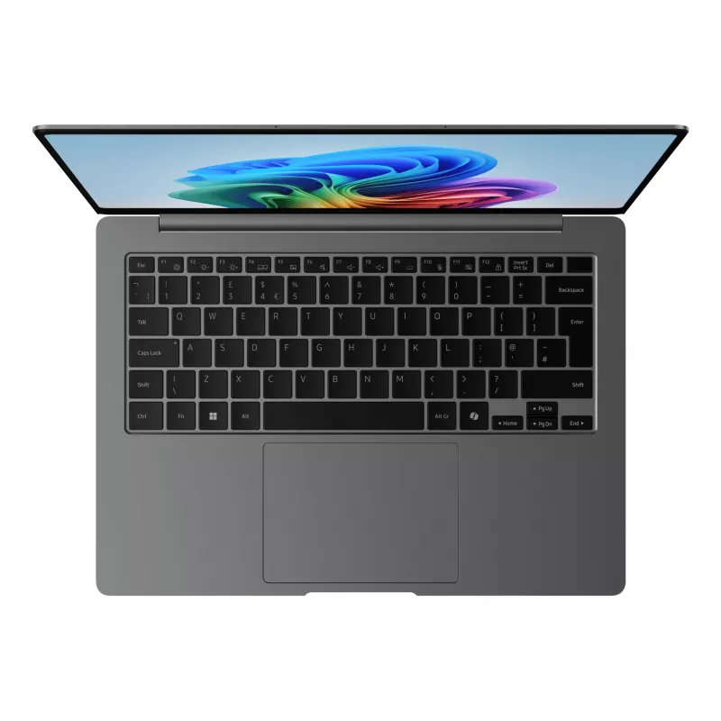 Samsung Galaxy Book5 Pro 14 colių kompiuteris NP944XHA-KG3DE, Intel Core Ultra 7 258V, 32 GB, 1 TB SSD, Windows 11 Pro, pilkas