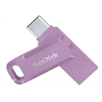 WESTERN DIGITAL SanDisk Ultra Dual Drive Go 128GB USB atmintukas – USB-C / USB-A – violetinis