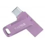 WESTERN DIGITAL SanDisk Ultra Dual Drive Go 128GB USB atmintukas – USB-C / USB-A – violetinis