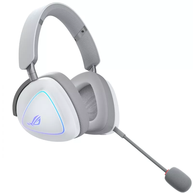 ASUS ROG Delta II ausinės Belaidės & Laidinės Antgalvinės Žaidimams USB Type-C Bluetooth Balta