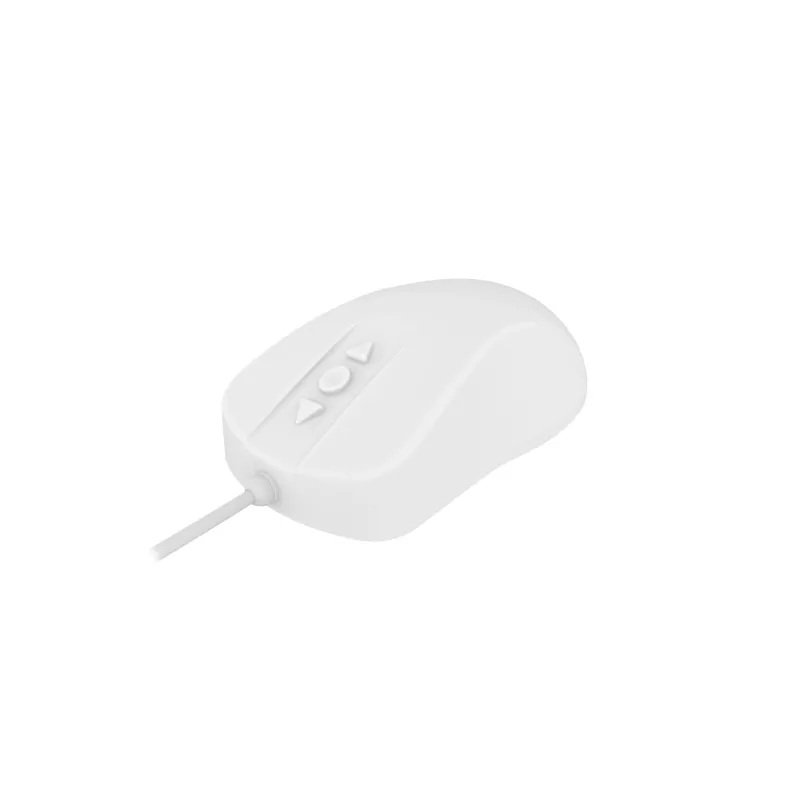 Contour Design Active Key ClassicClean Medicininė pelė IP68 5 mygtukai Laidinė Baltas PMH1