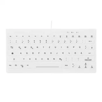Contour Design Active Key Contour QuickClean Medicininė klaviatūra IP68 Mini Wired White DE C4112
