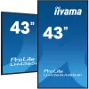 iiyama LH4365UHSB-B1 demonstracinis ekranas su kiosko dizainu 108 cm (42,5 colio) LED Wi-Fi 800 cd/m² 4K Ultra HD juodas su integruotu procesoriumi Android 11 24/7