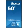 IIYAMA LH5065UHSB-B1AG skaitmeninės reklamos ekranas, 125,7 cm (49,5 colio), LCD, Wi-Fi, 800 cd/m², 4K Ultra HD, juodas, su integruotu procesoriumi, Android 11, 24/7